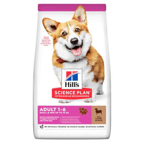 HILL’S SCIENCE PLAN SMALL & MINI ADULT С АГНЕШКО И ОРИЗ