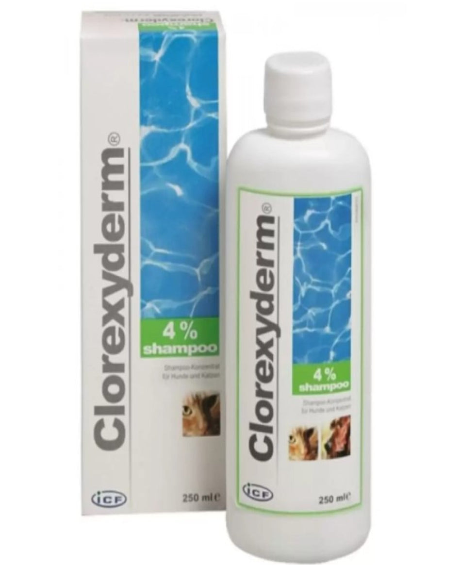 Clorexyderm Shampoo 4% / Шампоан Клорексидерм 4% 250мл.