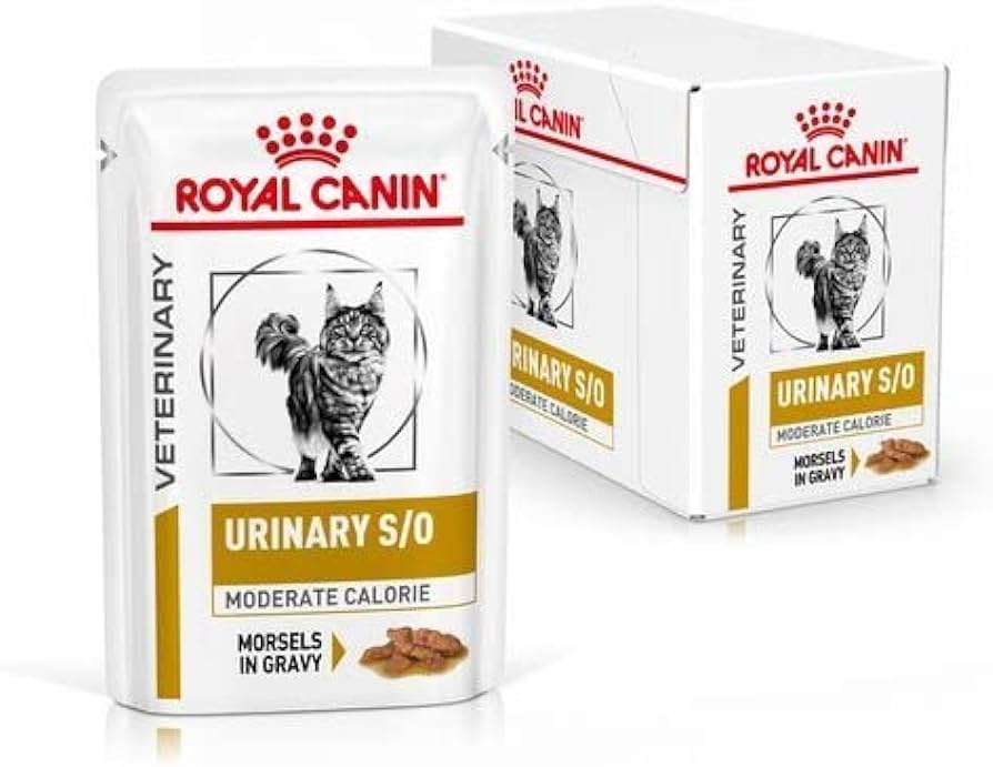 ROYAL CANIN FELINE URINARY S/O MODERATE CALORIE 12x85g - Мокра храна с пилешко в пауч за котки при заболявания на долната част на уринарния тракт