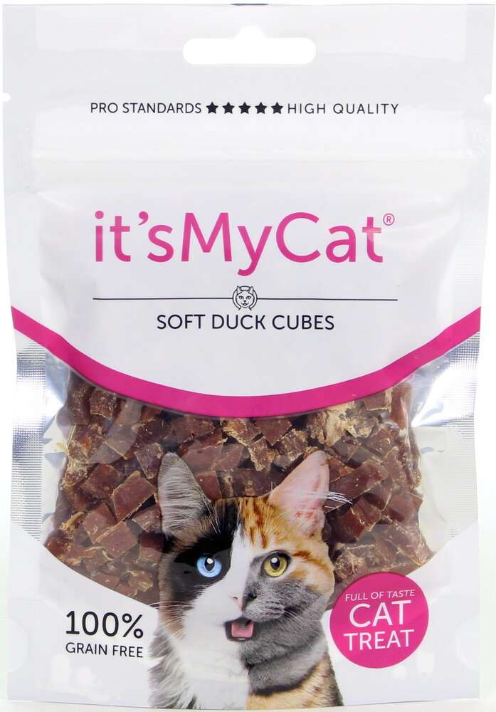 IT'S MY CAT - ЛАКОМСТВО ЗА ЧУВСТВИТЕЛНИ, БЕЗ ЗЪРНЕНИ КУЛТУРИ, 50гр.