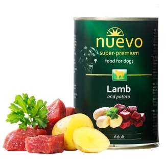 NUEVO ADULT агнешко с картофи 400гр