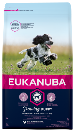 EUKANUBA DOG PUPPY MEDIUM 18кг