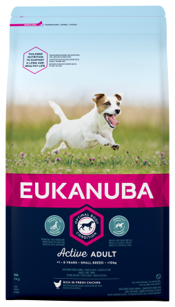 EUKANUBA DOG ADULT SMALL 18 кг.