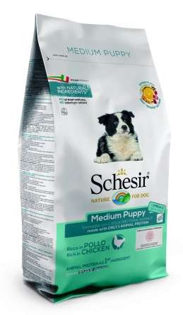 SCHESIR MEDIUM Puppy с пиле, 12кг