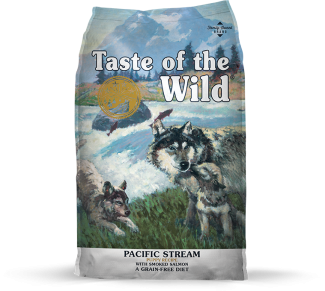 TASTE OF THE WILD PACIFIC STREAM PUPPY с пушена сьомга 12.2 кг