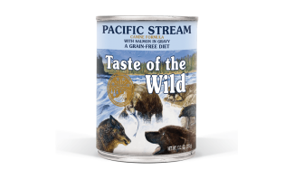 TASTE OF THE WILD PACIFIC STREAM CANINE с пушена сьомга 0.390гр.