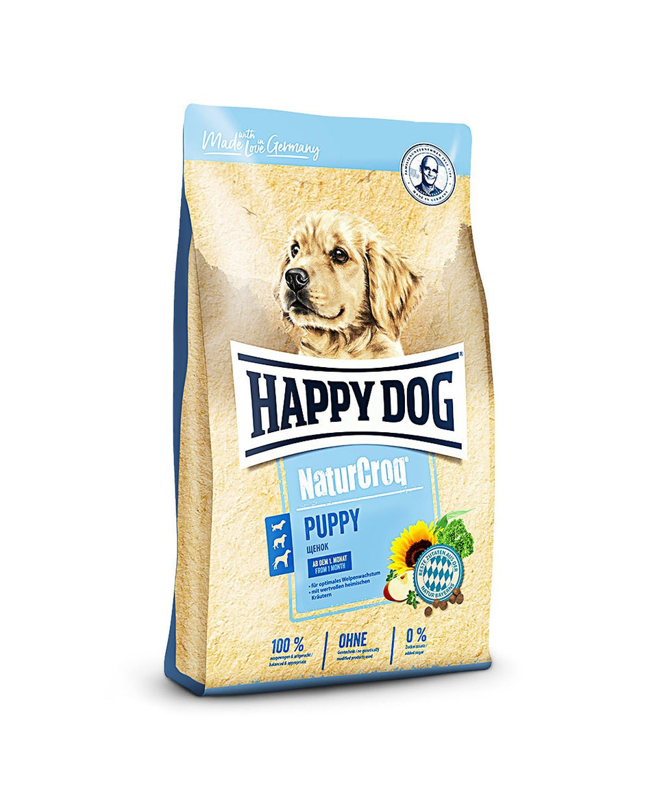 Happy Dog NaturCroq Puppy - суха храна за подрастващи кучета от 1-6 месеца 15кг.