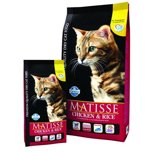 MATISSE CHICKEN AND RICE CAT ADULT - С ПИЛЕ И ОРИЗ 10 кг.