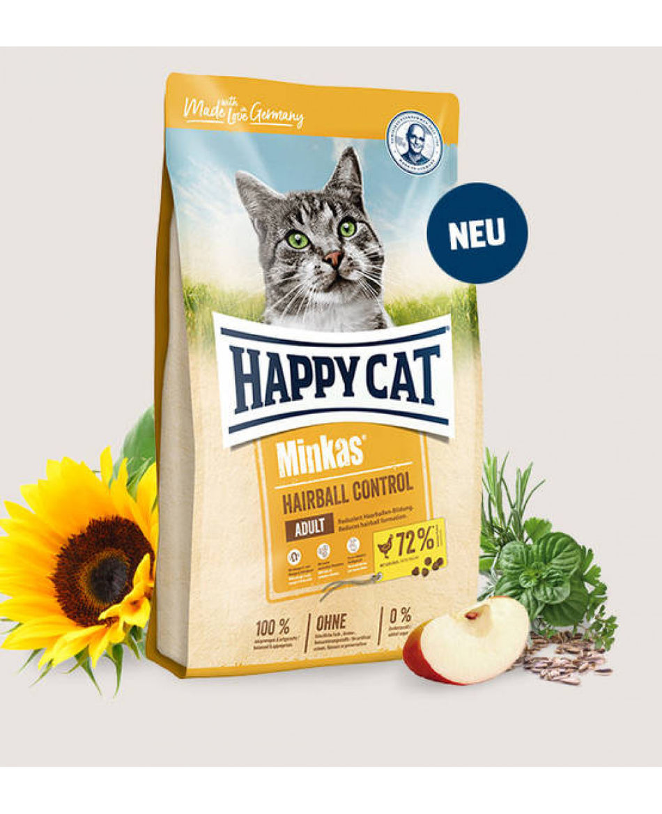 Happy Cat Minkas Hairball Control -10кг