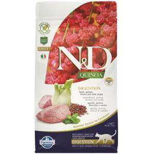 N&D CAT DIGESTION QUINOA, LAMB - С АГНЕШКО И КИНОА 1.5 кг.