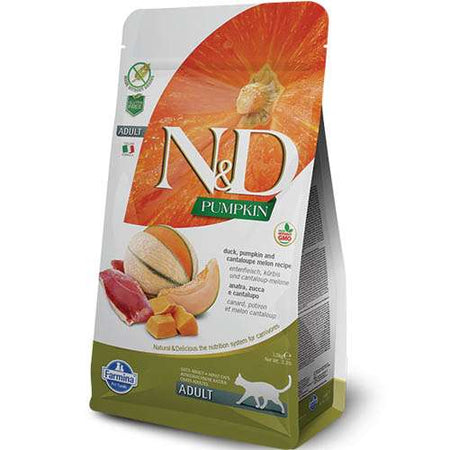 N&D CAT DUCK, PUMPKIN, MELON - С ПАТЕШКО, ТИКВА И ПЪПЕШ