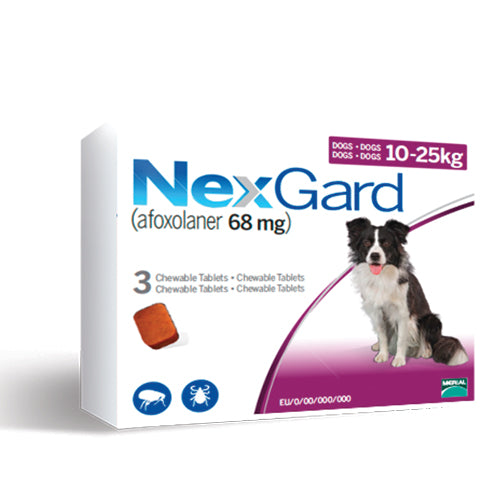 NexGard за кучета от 10 до 25 кг