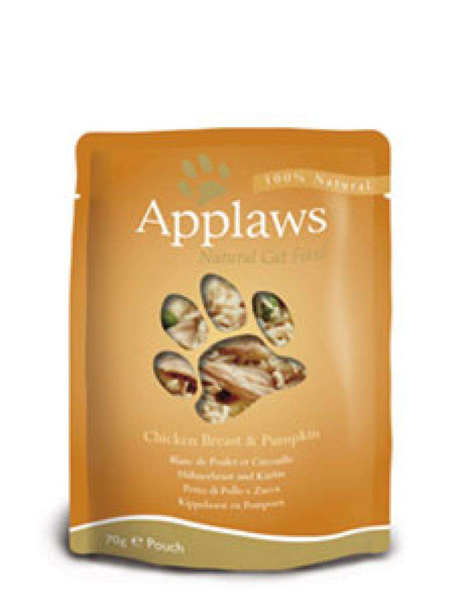 Applaws Chicken with Pumpkin in Broth - пиле с тиква в бульон 12х70гр