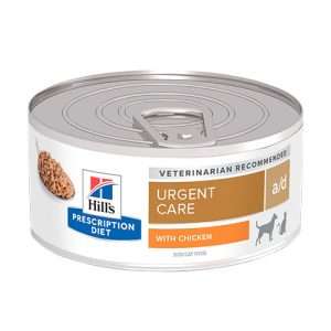 HILLS PD CANINE FELINE AD КОНСЕРВА 156гр. - за кучета и котки за възстановяване захранване след изгарания и травми
