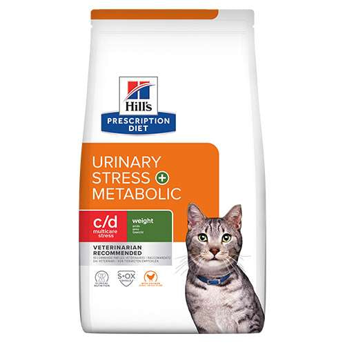 HILLS PD FELINE METABOLIC URINARY STRESS - за наднормено тегло и профилактика на уринарния тракт