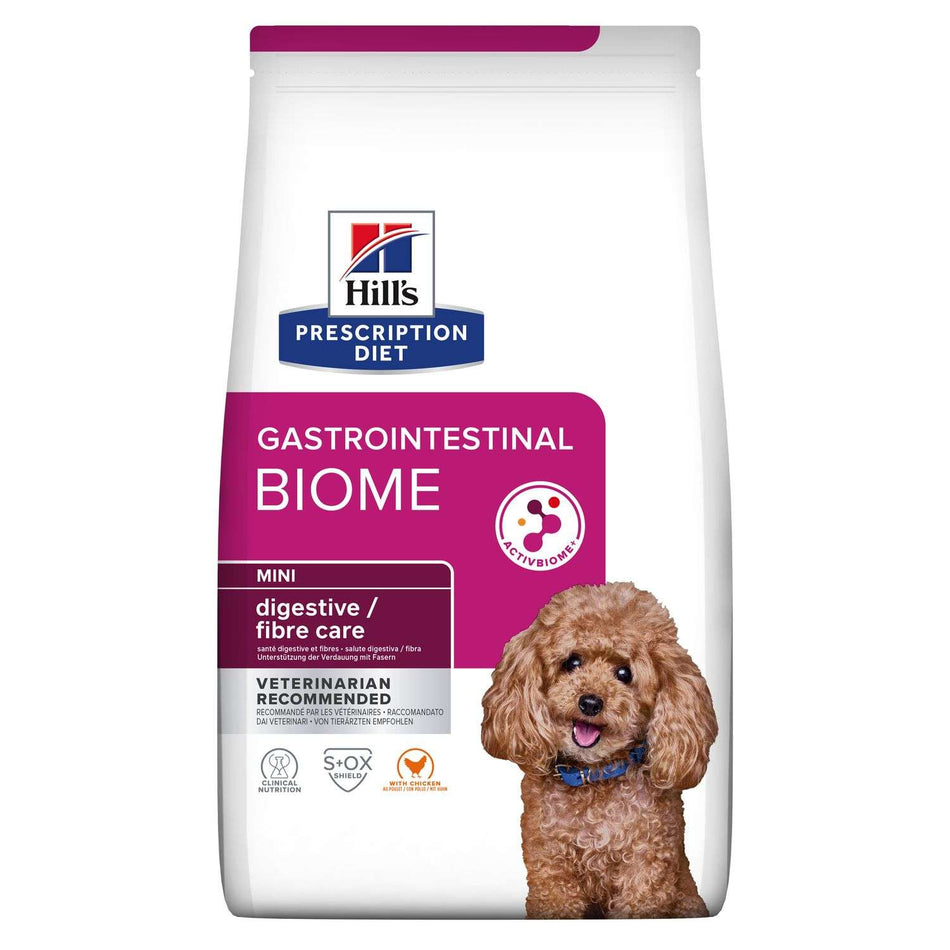 HILLS PD Canine Gastrointestinal Biome Mini - за храносмилателни разстройства, запек, колит