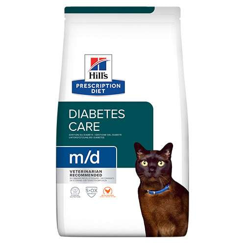 HILLS PD FELINE M/D 1.5кг - диетична храна за котки с диабет