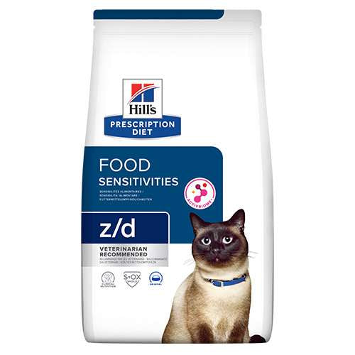 HILLS PD FELINE Z/D - хидролизиран диета при хранителна непоносимост