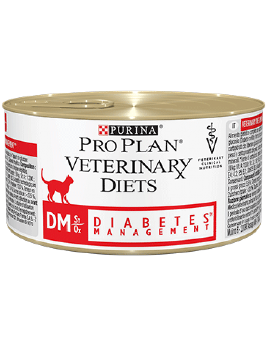 PRO PLAN Veterinary Diets FELINE DM ПАСТЕТ 195g