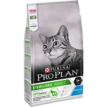 PURINA PRO PLAN STERILISED с OPTIRENAL - СЪС ЗАЕК ЗА КАСТРИРАНИ КОТКИ