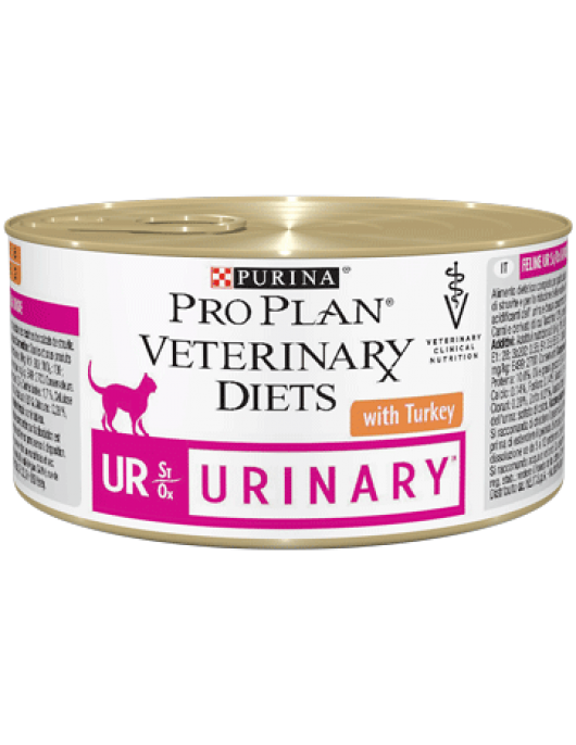 PRO PLAN Veterinary Diets FELINE UR ПАСТЕТ ПУЙКА 195g