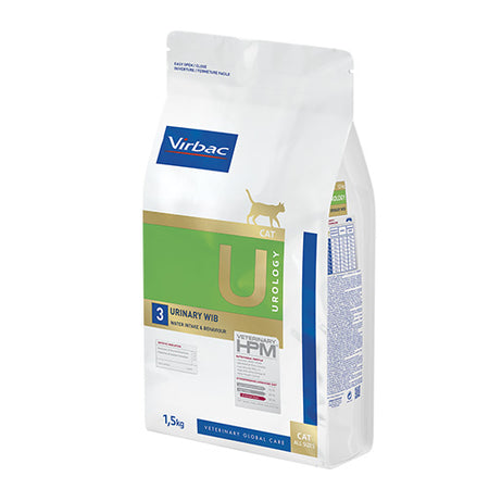 Virbac HPM Diet Cat Urology WIB U3 1.5кг