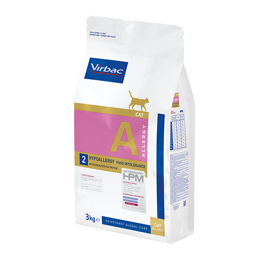 Virbac HPM Diet Cat Hypoallergy A2 3кг