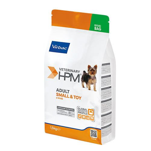 VIRBAC VETERINARY HPM ADULT DOG SMALL & TOY за дребни породи над 10 м