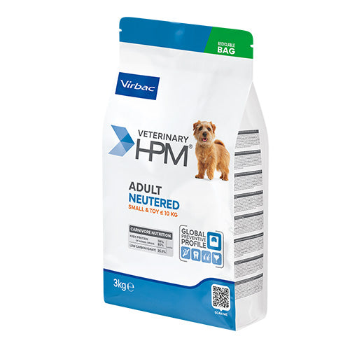 VIRBAC VETERINARY HPM Adult Neutered Dog Small&Toy Breeds 3кг