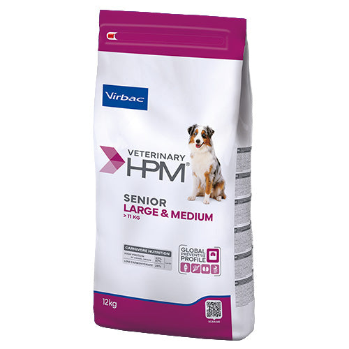 VIRBAC VETERINARY HPM SENIOR LARGE & MEDIUM за породи над 6 г 12кг.