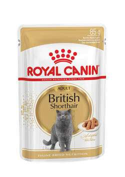 ROYAL CANIN BRITISH SHORTHAIR ПАУЧ, 12х85гр.