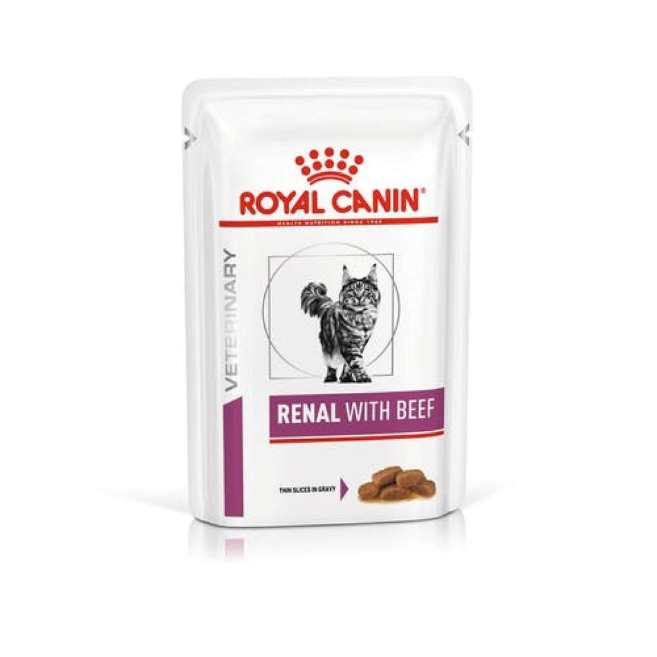 ROYAL CANIN FELINE RENAL LOAF POUCH 12x85g - Мокра храна пастет в пауч за котки с хронична бъбречна недостатъчност от стадий 2 до стадий 4