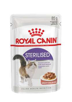 ROYAL CANIN STERILISED GRAVY ПАУЧ - 12х85гр.