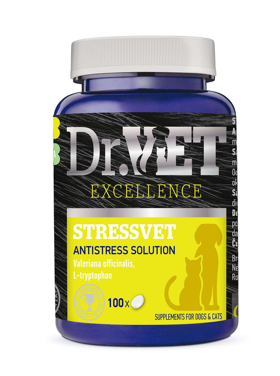 Dr.Vet Stressvet – добавка за кучета и котки в стресови ситуации