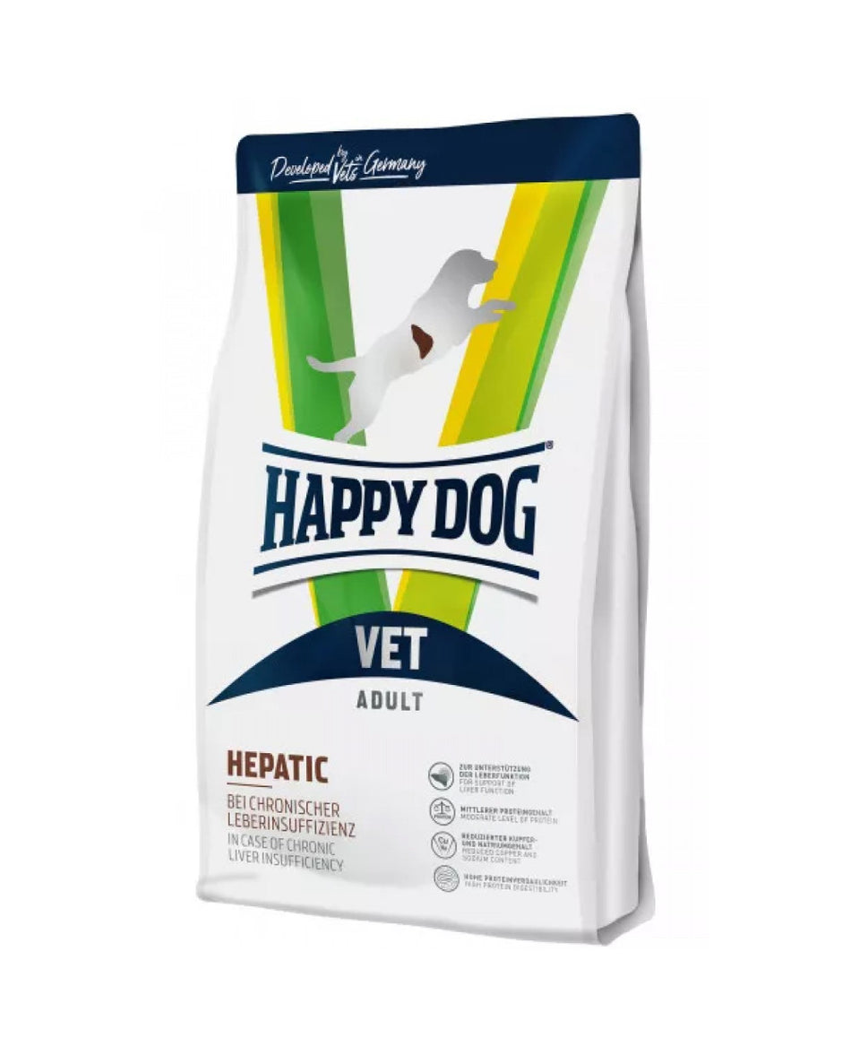 Happy Dog Vet Diet Hepatic - за чернодробна недостатъчност при кучета 4кг