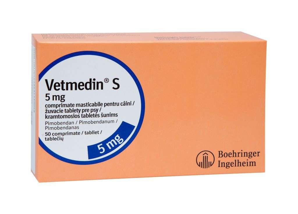 Vetmedin S 5 mg - 1 бр. блистер 10 табл.