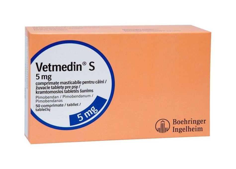 Vetmedin S 5 mg - 1 бр. блистер 10 табл.