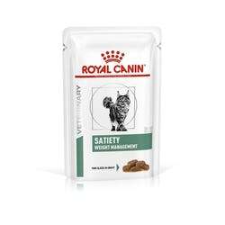 ROYAL CANIN FELINE SATIETY POUCH 12x85g - Мокра храна в пауч за котки за намаляване на наднорменото тегло при затлъстяване
