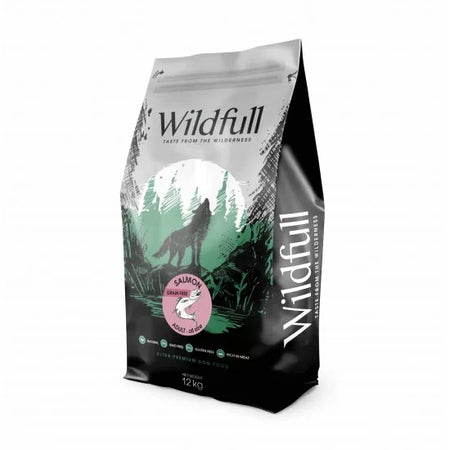 Wildfull Dog Salmon All Size - възрастни кучета - 12кг