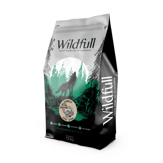 Wildfull Dog Turkey All Size Adult - всички породи - 12 кг