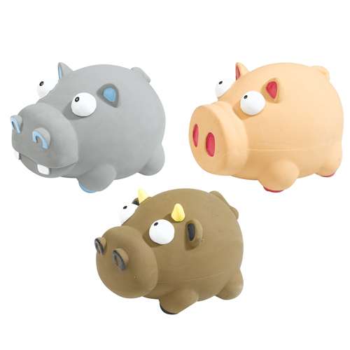 FERPLAST ZOO TOYS - гумена играчка прасе PA 5554